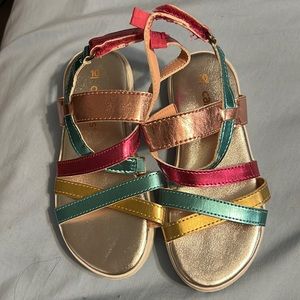 CARTERS MULTI COLOR SANDALS